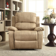 Load image into Gallery viewer, Adorn Homez Thomas 1 Seater Manual Recliner in Premium Suede Fabric