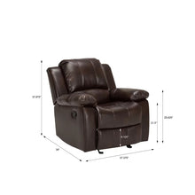 Load image into Gallery viewer, Adorn Homez Alex 1 Seater Manual Recliner in Leatherette