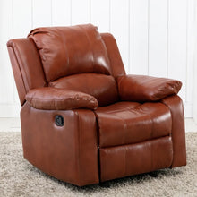 Load image into Gallery viewer, Adorn Homez Alex 1 Seater Manual Recliner in Leatherette