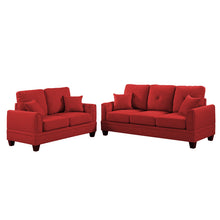 Load image into Gallery viewer, Adorn Homez Findlay Sofa Set 3+2 (5 Seater) in Fabric