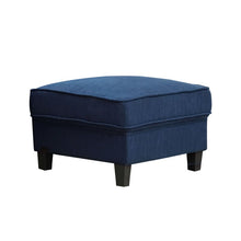 Load image into Gallery viewer, Adorn Homez Riga 3 Seater Sofa + Ottoman in Linen Fabric