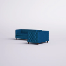 Load image into Gallery viewer, Adorn Homez Quito 3+2 (5 Seater) Sofa Set in Premium Velvet Fabric