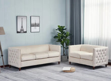 Load image into Gallery viewer, Adorn Homez Quito 3+2 (5 Seater) Sofa Set in Premium Velvet Fabric