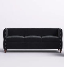 Load image into Gallery viewer, Adorn Homez Quito 3+1+1 (5 Seater) Sofa Set in Premium Velvet Fabric