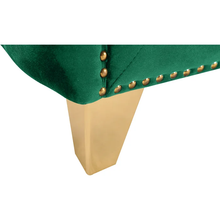 Load image into Gallery viewer, Adorn Homez Hamilton Chesterfield Premium 3 Seater Sofa in Suede Velvet Fabric