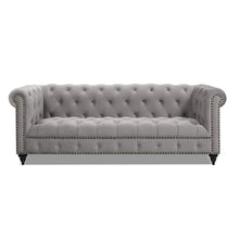 Load image into Gallery viewer, Adorn Homez Stardust Premium 3 Seater Sofa Set In Suede Fabric