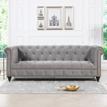 Load image into Gallery viewer, Adorn Homez Stardust Premium 3 Seater Sofa Set In Suede Fabric