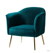 Load image into Gallery viewer, Adorn Homez Felipe Accent Chair in Premium Velvet Fabric