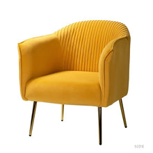 Load image into Gallery viewer, Adorn Homez Felipe Accent Chair in Premium Velvet Fabric