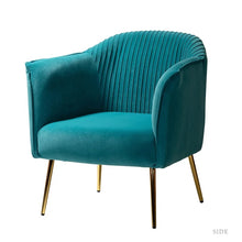 Load image into Gallery viewer, Adorn Homez Felipe Accent Chair in Premium Velvet Fabric