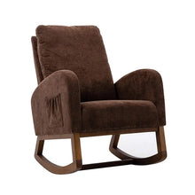 Load image into Gallery viewer, Adorn Homez Clare Rocking Chair in Fabric