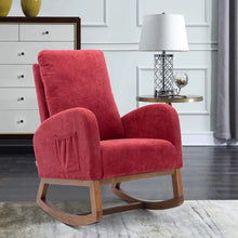 Load image into Gallery viewer, Adorn Homez Clare Rocking Chair in Fabric