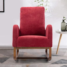 Load image into Gallery viewer, Adorn Homez Clare Rocking Chair in Fabric
