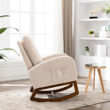 Load image into Gallery viewer, Adorn Homez Clare Rocking Chair in Fabric