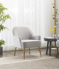 Load image into Gallery viewer, Adorn Homez Kevin Accent Chair in Fabric