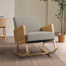 Load image into Gallery viewer, Adorn Homez Maya Premium Rocking Chair in Fabric