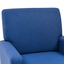 Load image into Gallery viewer, Adorn Homez Franco Accent Chair with Ottoman in Fabric
