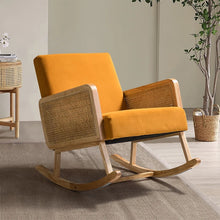 Load image into Gallery viewer, Adorn Homez Maya Premium Rocking Chair in Fabric
