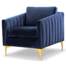 Load image into Gallery viewer, Adorn Homez Bruno Accent Chair in Premium Velvet Fabric