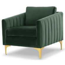 Load image into Gallery viewer, Adorn Homez Bruno Accent Chair in Premium Velvet Fabric
