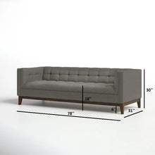Load image into Gallery viewer, Adorn Homez Mason 3 Seater Sofa in Fabric