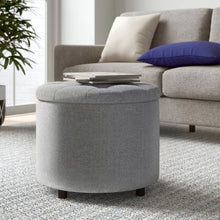 Load image into Gallery viewer, Adorn Homez Zora Ottoman in Fabric