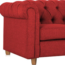 Load image into Gallery viewer, Adorn Homez Strathford Chesterfield Premium Sofa 1 Seater in Fabric
