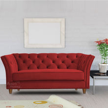 Load image into Gallery viewer, Adorn Homez Gilmore Premium Sofa 2 Seater in Fabric