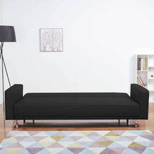 Load image into Gallery viewer, Adorn Homez Graham Sofa Cum Bed in Leatherette