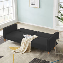 Load image into Gallery viewer, Adorn Homez Billing 3 Seater Sofa Cum Bed In Fabric