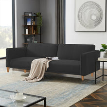Load image into Gallery viewer, Adorn Homez Billing 3 Seater Sofa Cum Bed In Fabric
