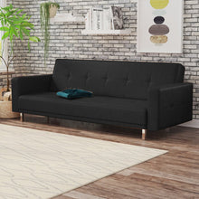 Load image into Gallery viewer, Adorn Homez Graham Sofa Cum Bed in Leatherette