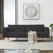 Load image into Gallery viewer, Adorn Homez Billing 3 Seater Sofa Cum Bed In Fabric