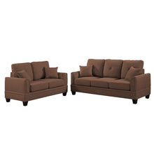 Load image into Gallery viewer, Adorn Homez Findlay Sofa Set 3+2 (5 Seater) in Fabric