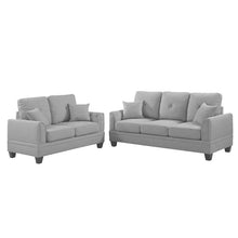 Load image into Gallery viewer, Adorn Homez Findlay Sofa Set 3+2 (5 Seater) in Fabric