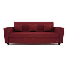 Load image into Gallery viewer, Adorn Homez Optima 3 Seater Sofa in Fabric
