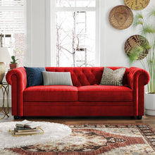 Load image into Gallery viewer, Adorn Homez Venus Premium 3 Seater  Sofa in Suede Velvet Fabric