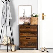 Load image into Gallery viewer, Adorn Homez Rodeo Shoe rack with Rattan/cane mesh .
