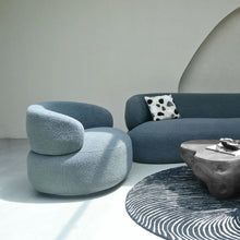 Load image into Gallery viewer, Adorn Homez Eames Curve Chair in Premium Boucle Fabric
