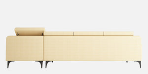 Adorn Homez - Gemini Fabric LHS 5 Seater Sectional Sofa with Adjustable Headrest
