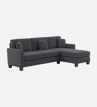 Load image into Gallery viewer, Adorn Homez Riley L shape Sofa (4 Seater) in Velvet Fabric
