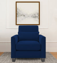 Load image into Gallery viewer, Adorn Homez Riley 1 Seater Sofa in Velvet Fabric
