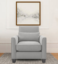Load image into Gallery viewer, Adorn Homez Riley 1 Seater Sofa in Velvet Fabric
