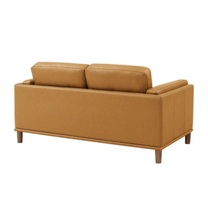 Adorn Homez Barrel Sofa 3+2 in Premium Leatherette