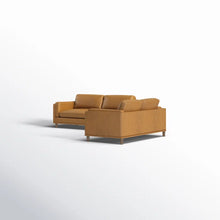 Load image into Gallery viewer, Adorn Homez Barrel Sofa 3+2 in Premium Leatherette
