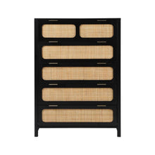 Load image into Gallery viewer, Adorn Home Cambrey Chest of Drawer with Rattan/Cane Mesh
