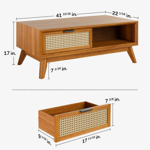 Adorn Home  Matías  Wooden  Coffee Table