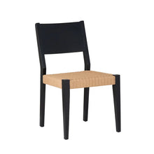 Load image into Gallery viewer, Adorn Homez Lily Teakwood Dining Chair with Rope Seats Handwoven
