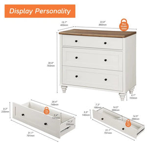 Adorn Home Tomás Colonial Chest Drawers in Rustic finish