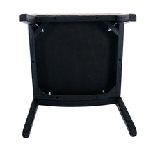 Load image into Gallery viewer, Adorn Homez Lotus Teakwood Dinning Chair with Rattan/cane Mesh
